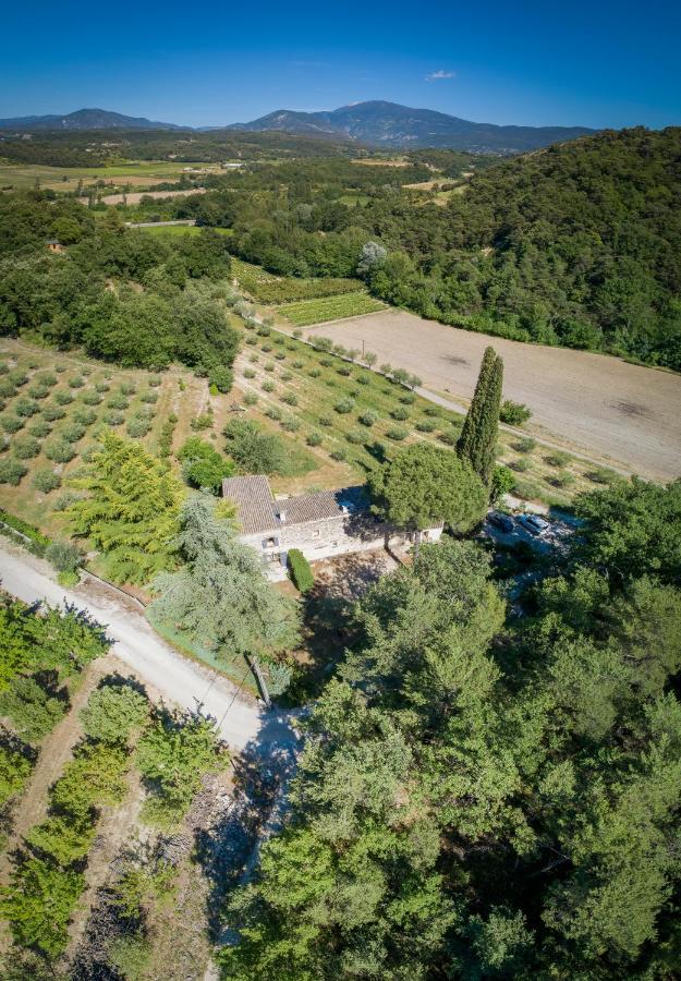 Les Logis De Paban Bed & Breakfast Crestet Exterior photo