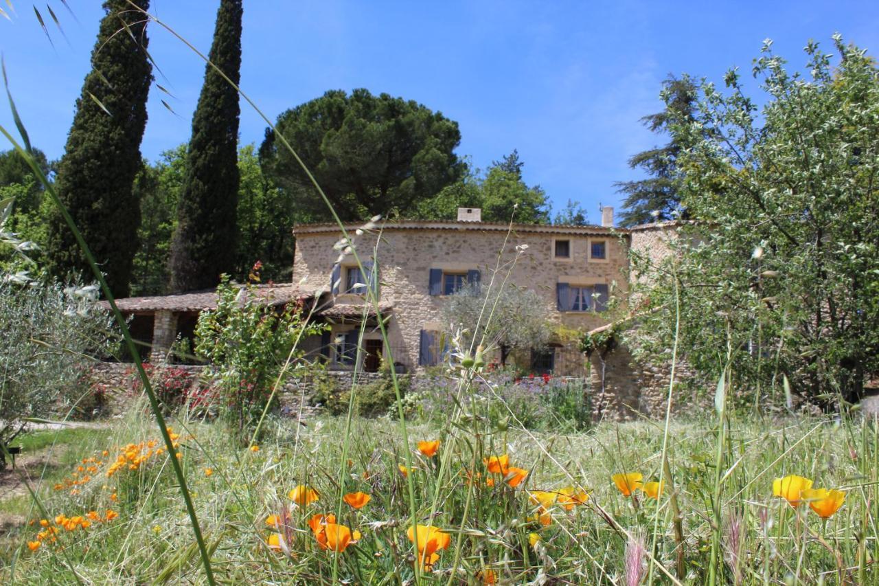Les Logis De Paban Bed & Breakfast Crestet Exterior photo